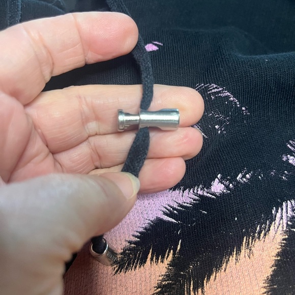 GUC Balmain Black Graphic Hoodie. Size S - Picture 13 of 16